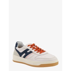 H630 leather sneakers with contrasting monogram