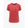 Cotton t-shirt with monili detail