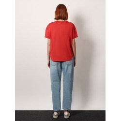 Cotton t-shirt with monili detail
