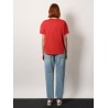 Cotton t-shirt with monili detail