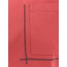 Cotton t-shirt with monili detail