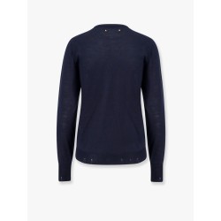 Used effect wool sweater