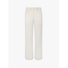 Ff off white denim trouser