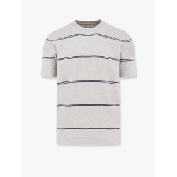 Striped cotton t-shirt
