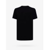 Cotton t-shirt with metal logo patch