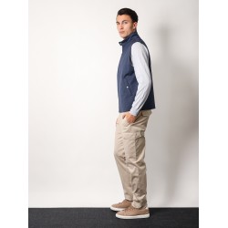 Mélange cashmere, silk and linen sweater