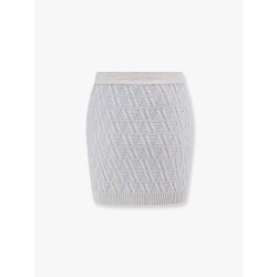 Ff wool and cashmere skirt