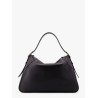 GG Emblem leather shoulder bag with frontal logo