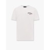 Cotton t-shirt with frontal embossed logo