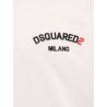 Cotton t-shirt with frontal embossed logo