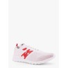 Knit sneakers with lateral monogram