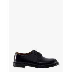 Leather lace-up shoe