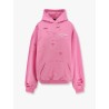 Destroyed finish cotton sweatshirt
