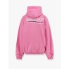 Destroyed finish cotton sweatshirt