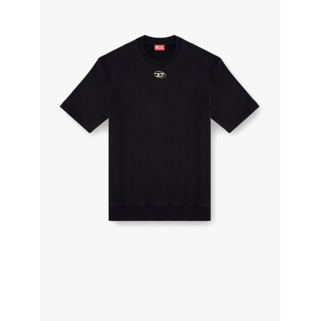 S-cooling biologic cotton sweatshirt with metal oval-d logo