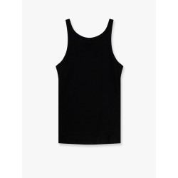 Ribbed cotton tank top