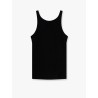 Ribbed cotton tank top