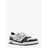 Leather sneakers with ff lateral logo