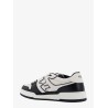 Leather sneakers with ff lateral logo
