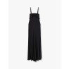 Red carpet stretch viscose long dress