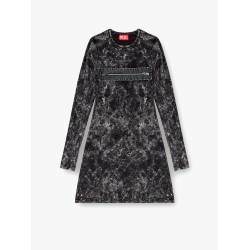 Erco cotton dress with zip and cut-out