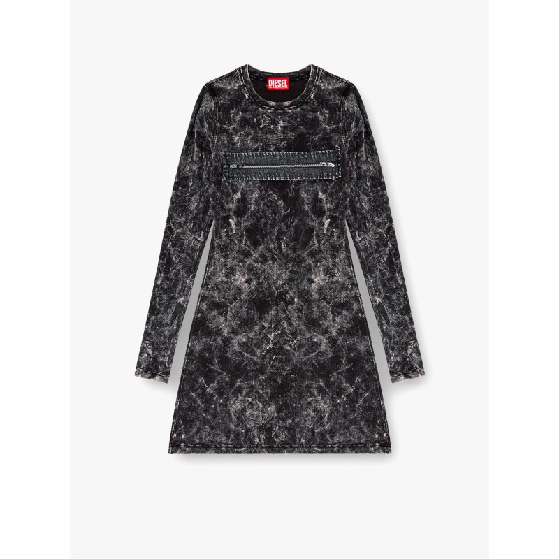Erco cotton dress with zip and cut-out