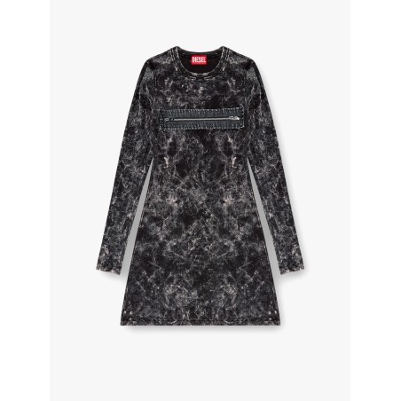 Erco cotton dress with zip and cut-out
