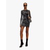 Erco cotton dress with zip and cut-out