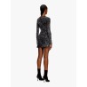 Erco cotton dress with zip and cut-out