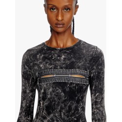 Erco cotton dress with zip and cut-out
