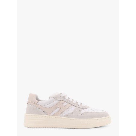 H630 leather and suede sneakers