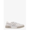 Leather sneakers with ff lateral logo