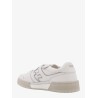 Leather sneakers with ff lateral logo