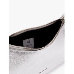 Lucky lock metallic leather shoulder bag
