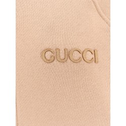 Cotton sweashirt with frontal logo and web band
