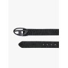 Denim belt