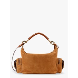Camera bag suede shoulder bag