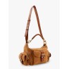 Camera bag suede shoulder bag