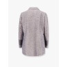 Silk blend lined blazer