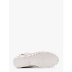Chloé kick recycled mesh, leather and suede