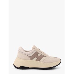 H669 mesh and suede sneakers