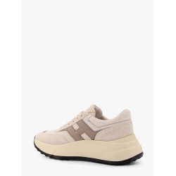 H669 mesh and suede sneakers