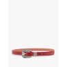 Leather belt