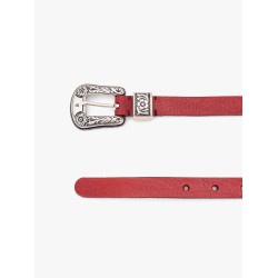 Leather belt