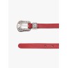 Leather belt