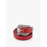 Leather belt