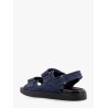 Strap flat denim sandals