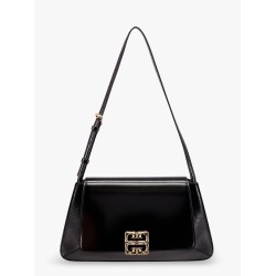 4g leather shoulder bag with 4g liquid buckle