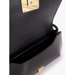 4g leather shoulder bag with 4g liquid buckle