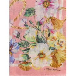 Cashmere and silk foulard